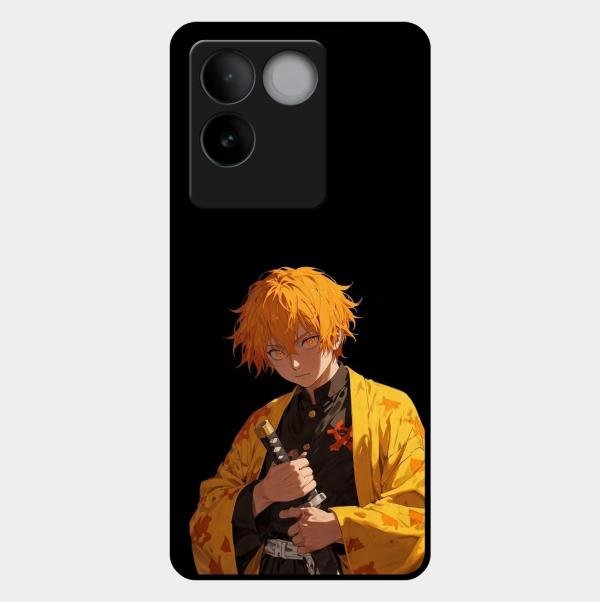 Zenitsu Storm Glass Case Cover For Iqoo Z7 Pro 5G