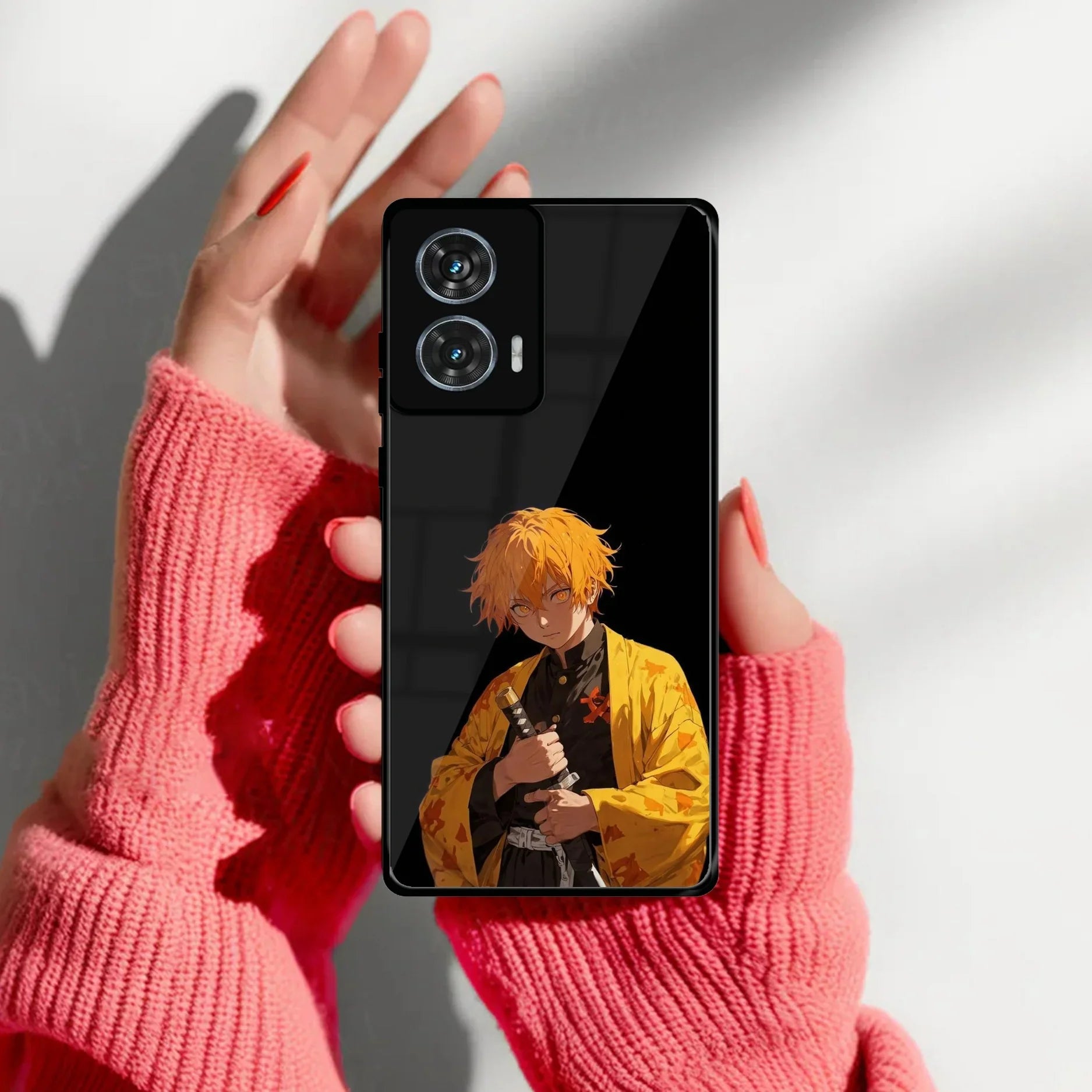 Zenitsu Storm Glass Case Cover For Motorola - ShopOnCliQ