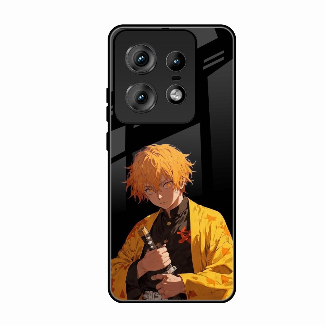 Zenitsu Storm Glass Case Cover For Motorola Edge 50 Pro