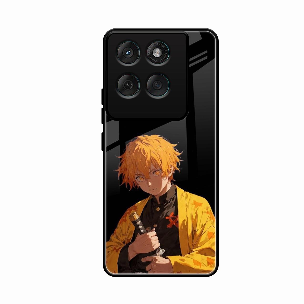 Zenitsu Storm Glass Case Cover For Motorola Edge 60 Pro 5G