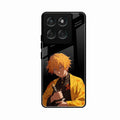 Zenitsu Storm Glass Case Cover For Motorola G67 Power 5G