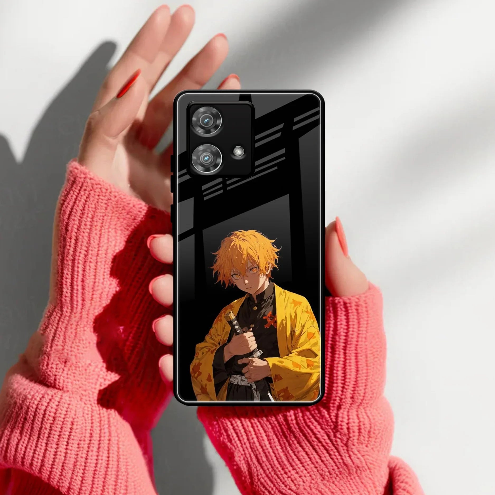 Zenitsu Storm Glass Case Cover For Motorola - ShopOnCliQ