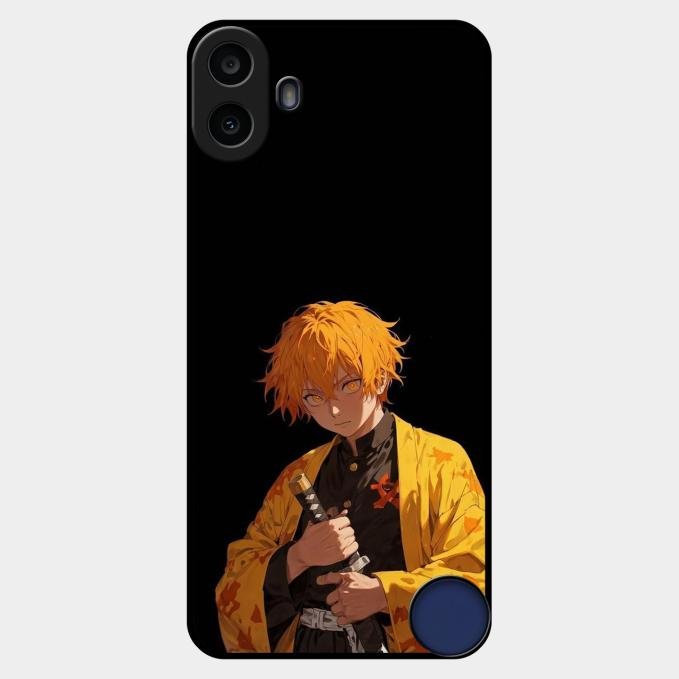 Zenitsu Storm Glass Case Cover For Nothing Cmf Phone 1