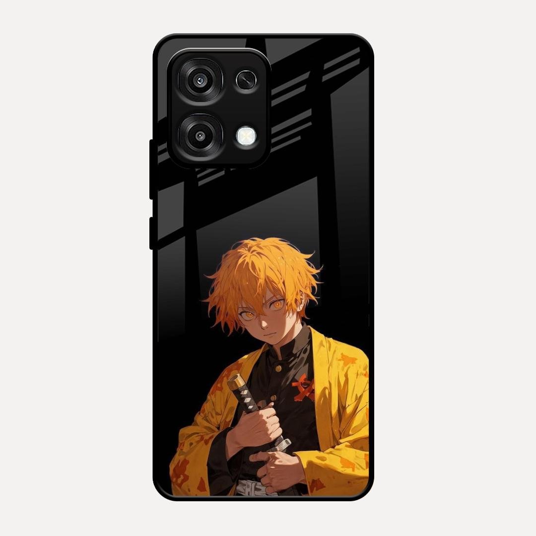 Zenitsu Storm Glass Case Cover For Oppo F31 5G