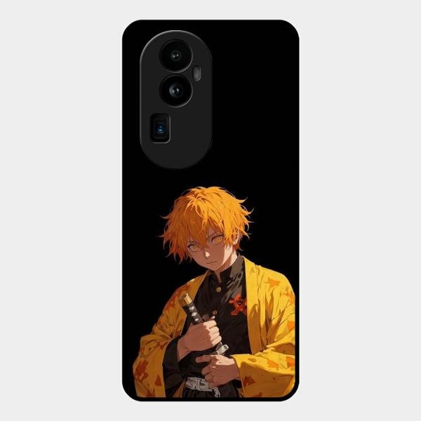 Zenitsu Storm Glass Case Cover For Oppo Reno 10 Pro Plus 5G