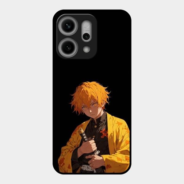 Zenitsu Storm Glass Case Cover For Oppo Reno 14 Pro 5G