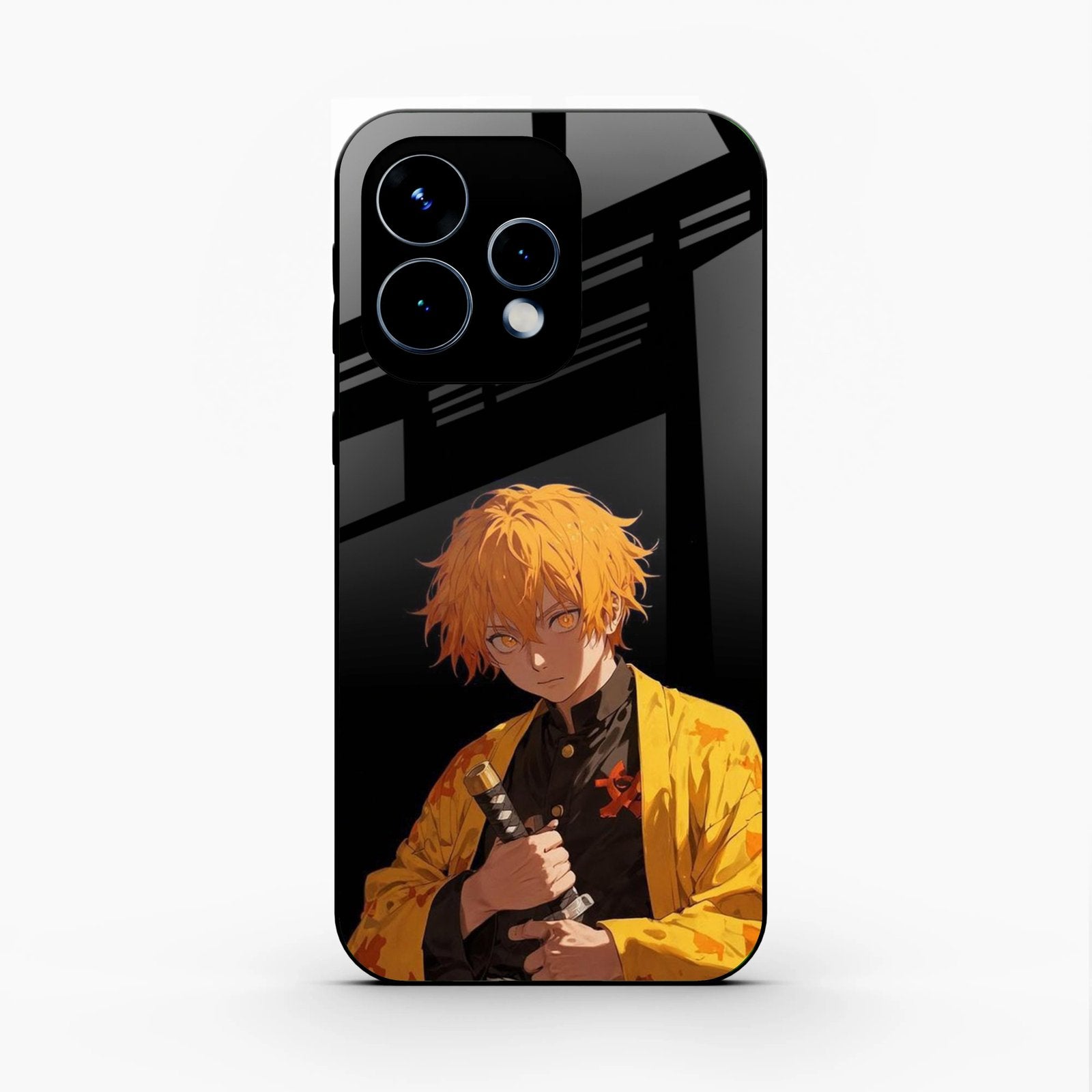 Zenitsu Storm Glass Case Cover For Oppo Reno 15 5G