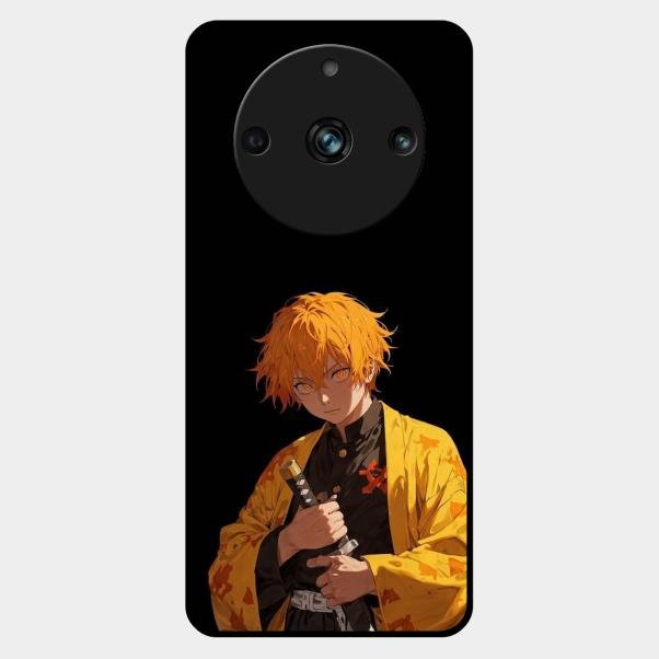 Zenitsu Storm Glass Case Cover For Realme 11 Pro Plus 5G