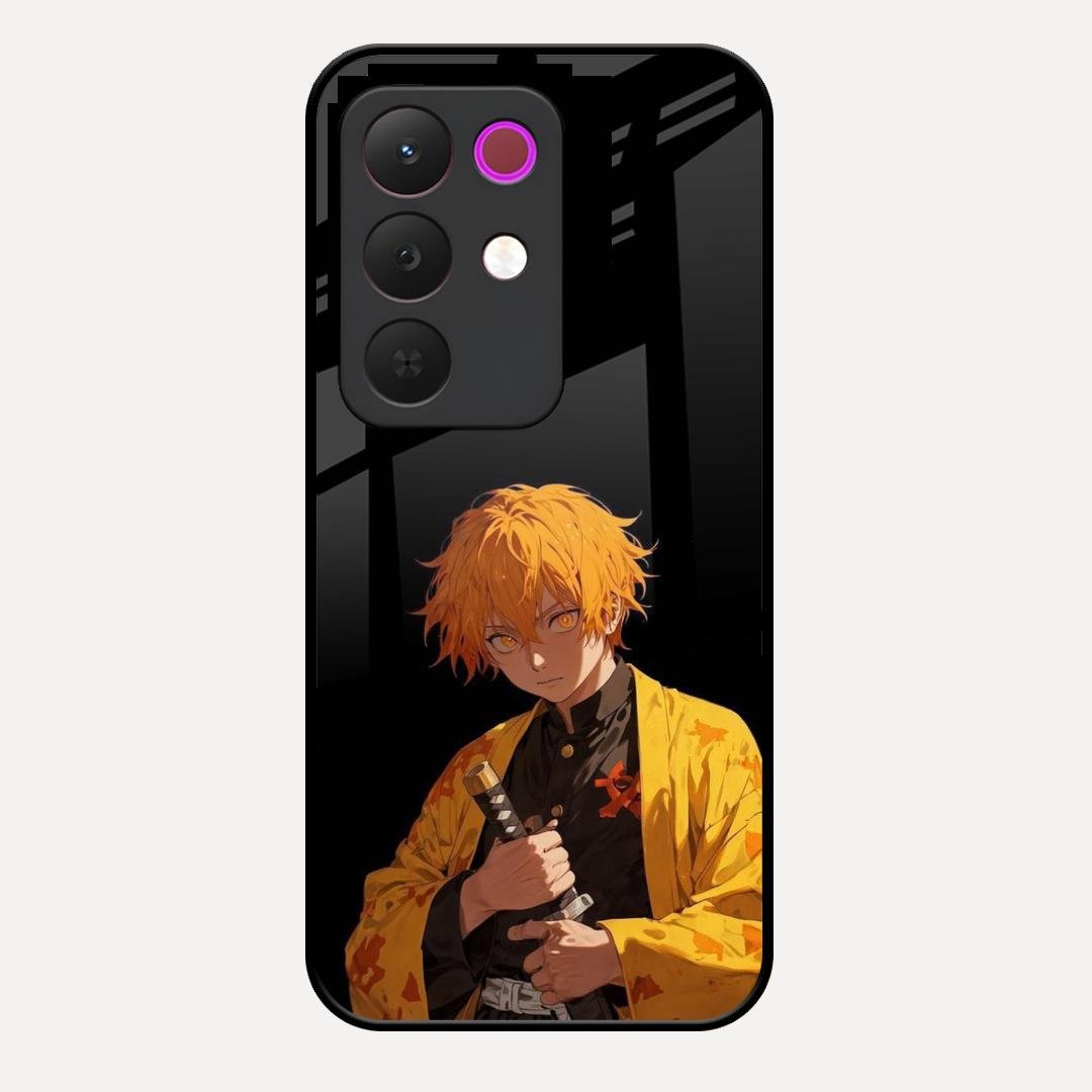 Zenitsu Storm Glass Case Cover For Realme 15X 5G