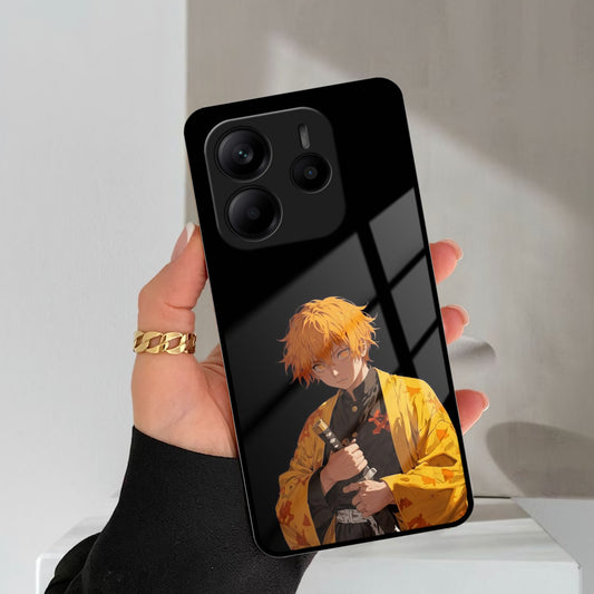 Zenitsu Storm Glass Case Cover For Redmi