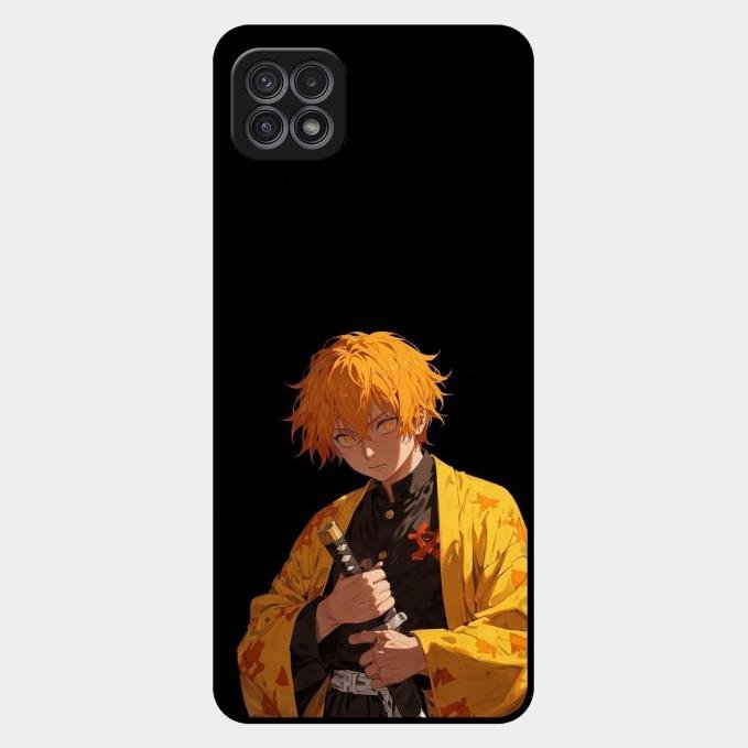 Zenitsu Storm Glass Case Cover For Samsung Galaxy F42 5G