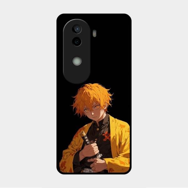 Zenitsu Storm Glass Case Cover For Vivo V40E 5G