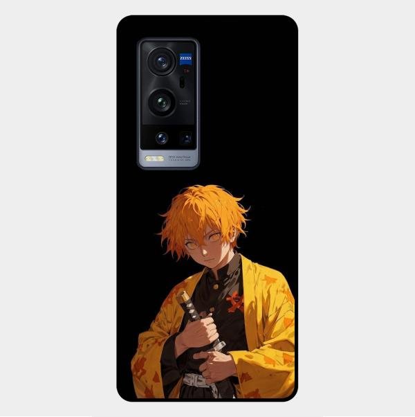 Zenitsu Storm Glass Case Cover For Vivo X60 Pro Plus 5G
