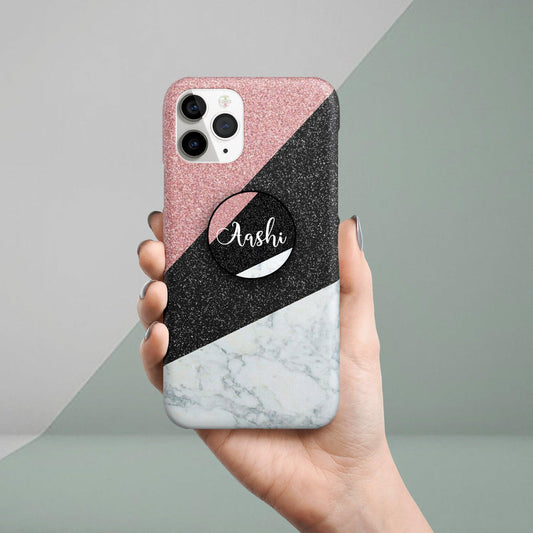 Aesthetic Colorful Marble Slim Phone Case Cover For Oppo