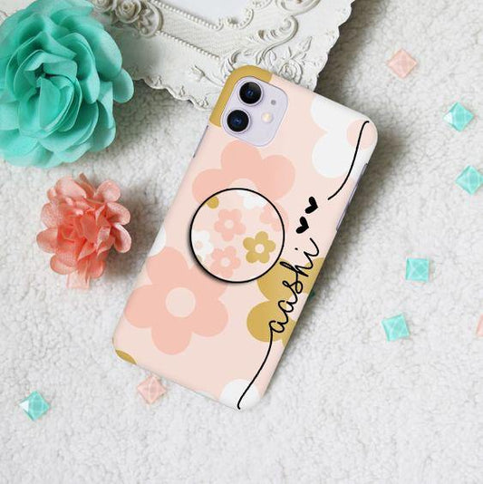 Aesthetic Floral Phone Case Cover For Vivo