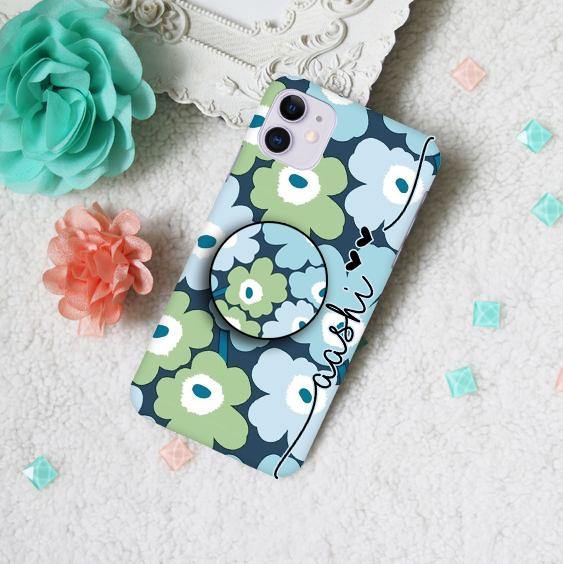 Aesthetic Floral Phone Case Cover For Vivo