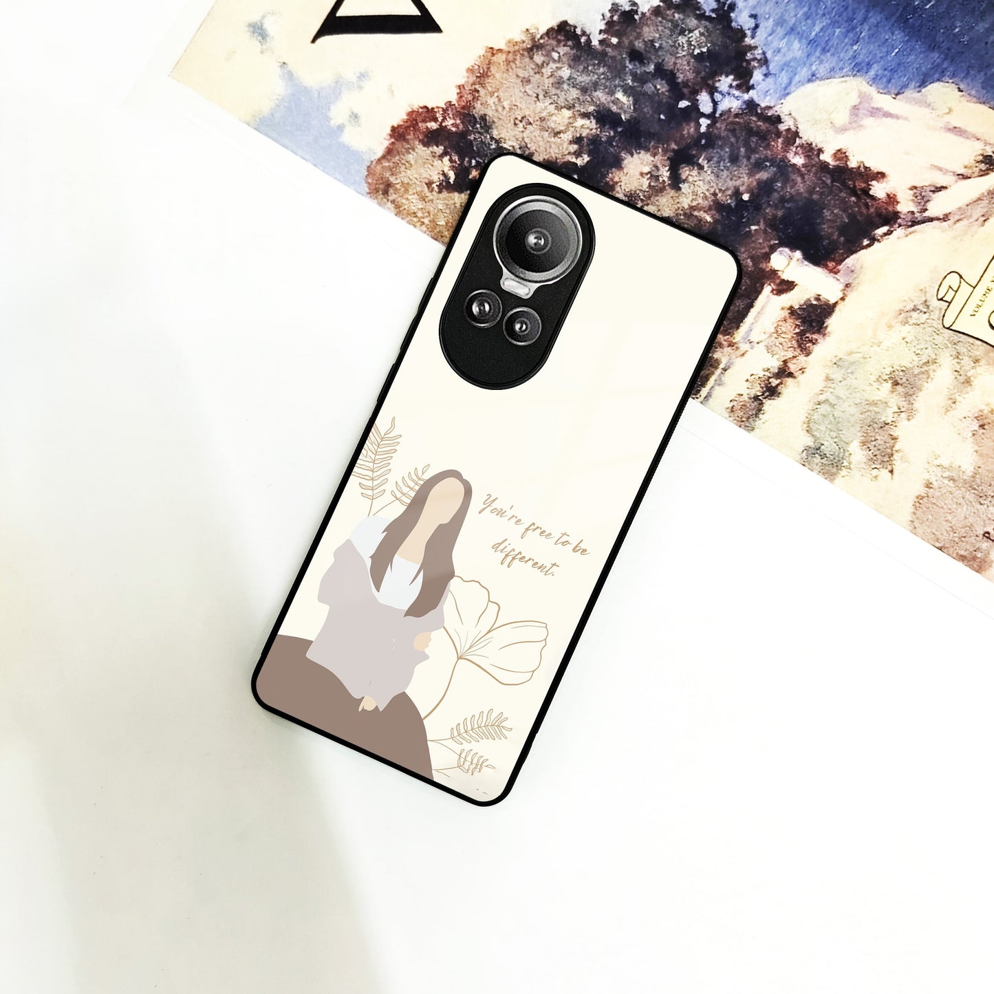 Always Stay Humble And Kind Glass Phone Cover V2 for Oppo