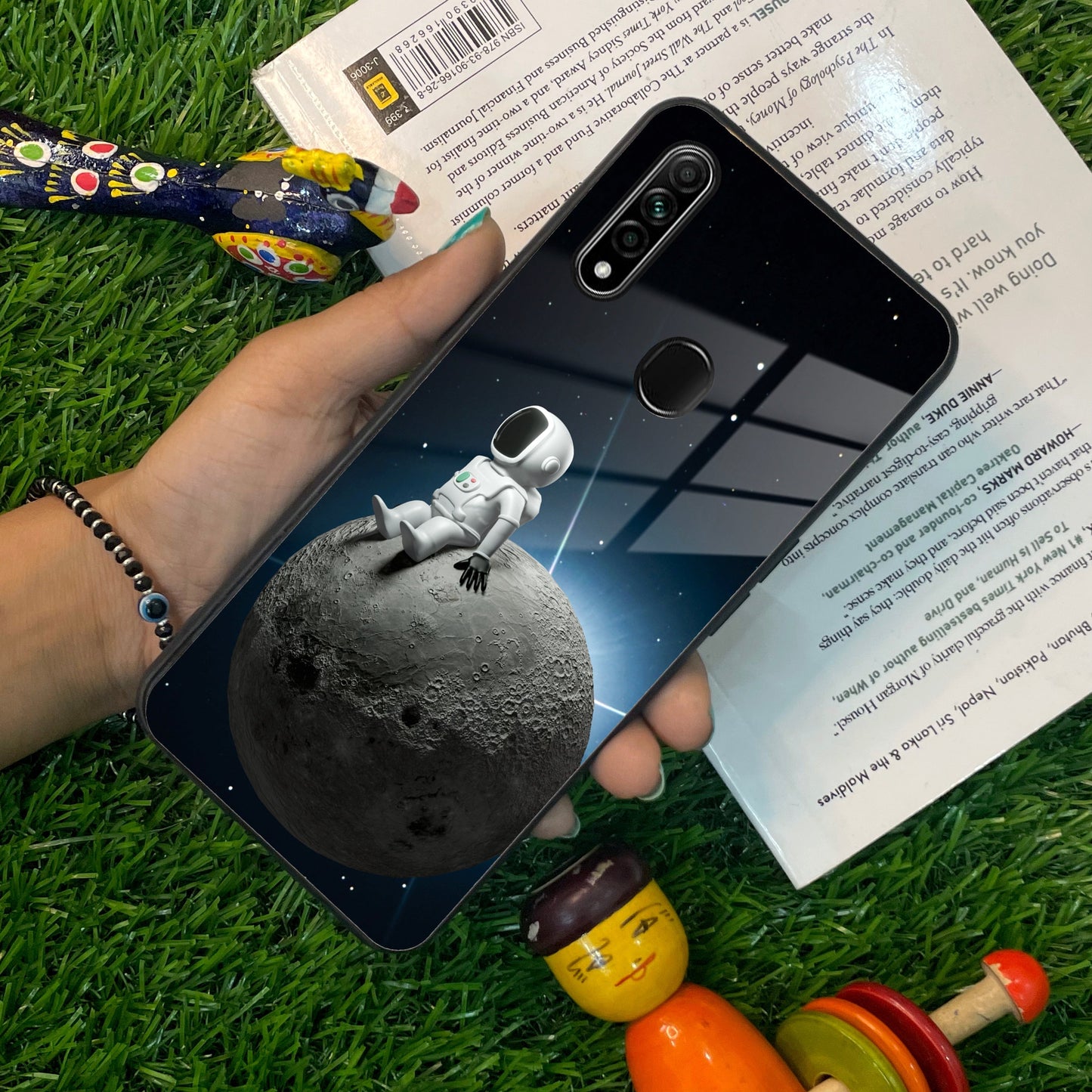 Astronod Moon Glass Case Cover For Oppo ShopOnCliQ