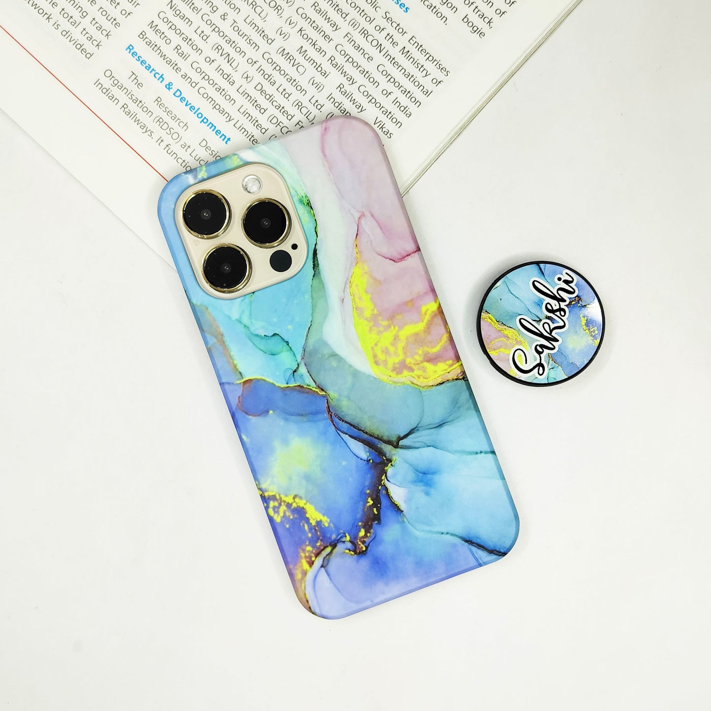 Marble Magic Print Slim Phone Case Cover For Poco