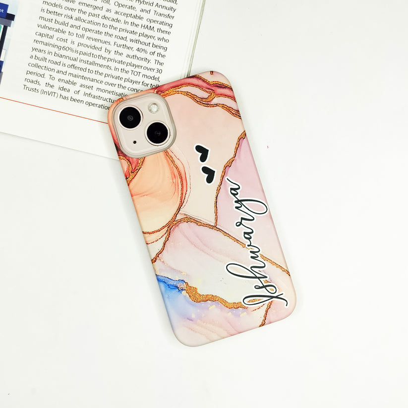 Gradient Marble Phone Case Cover For Vivo