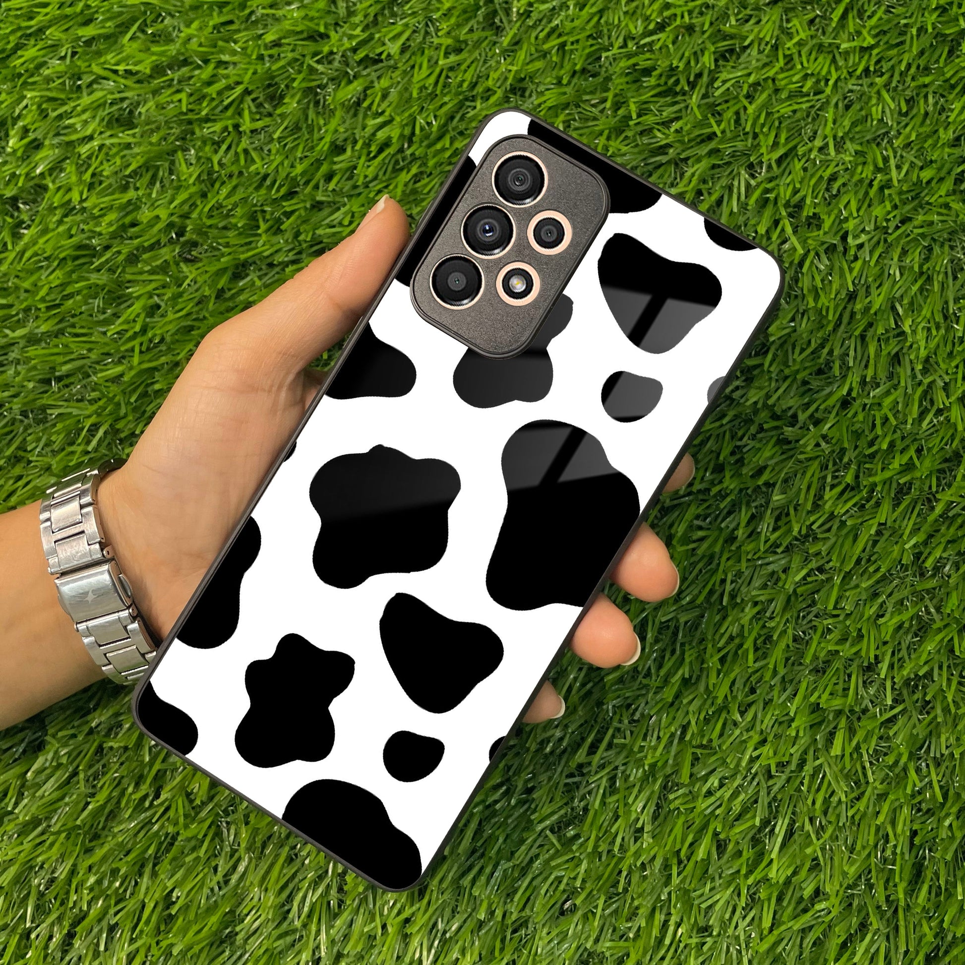 Cow Print Glass Phone Case And Cover For samsung ShopOnCliQ