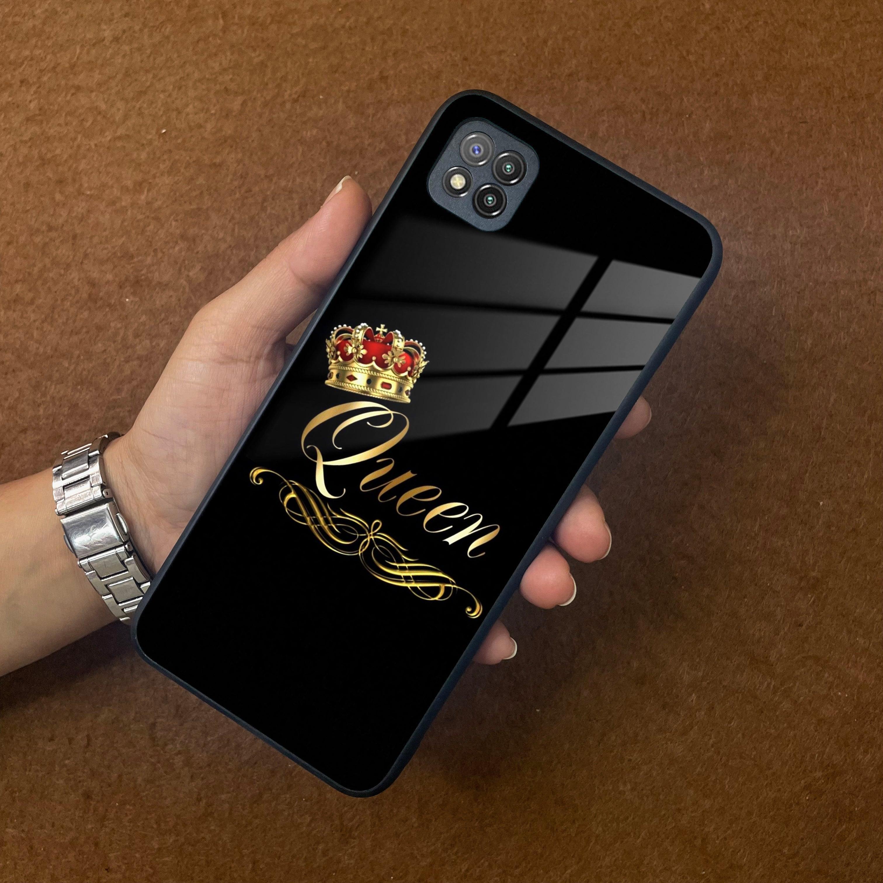 Cute King With Crown Glass Case For Poco - ShopOnCliQ