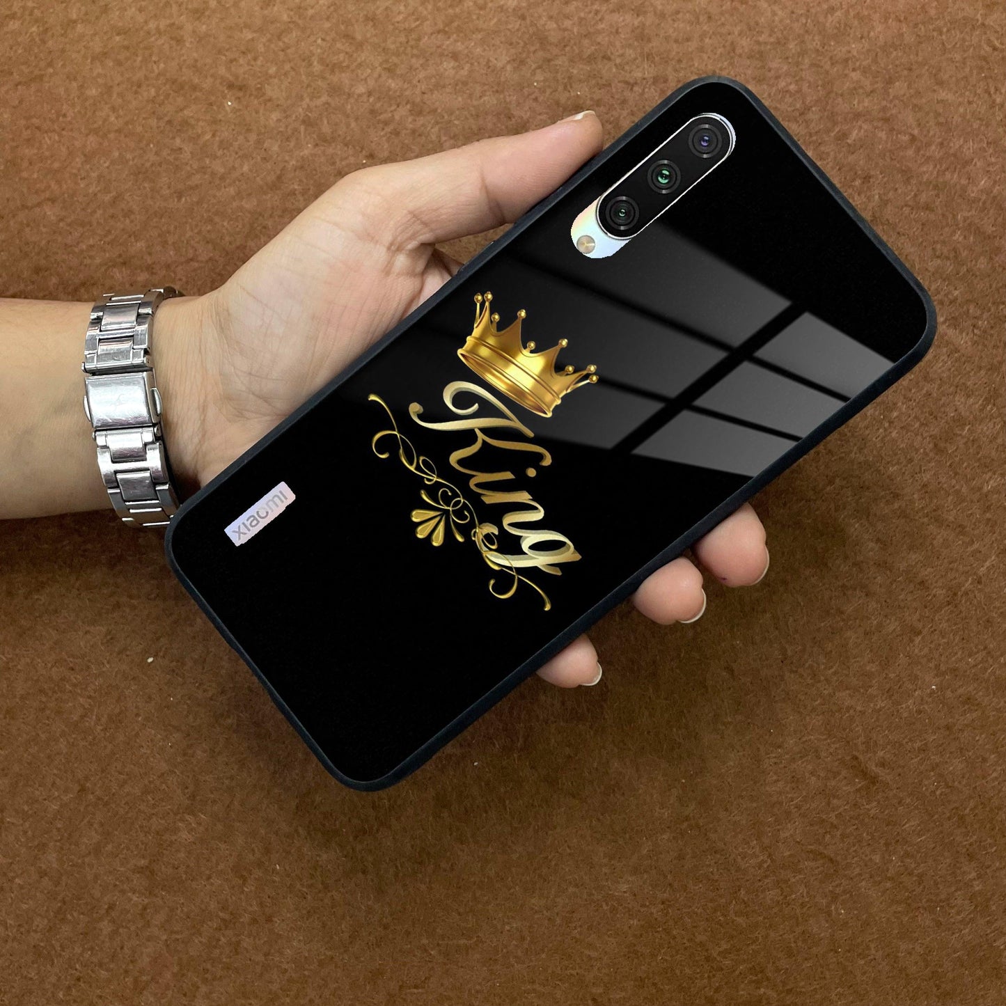 Cute King With Crown Glass Case For Redmi/Xiaomi ShopOnCliQ