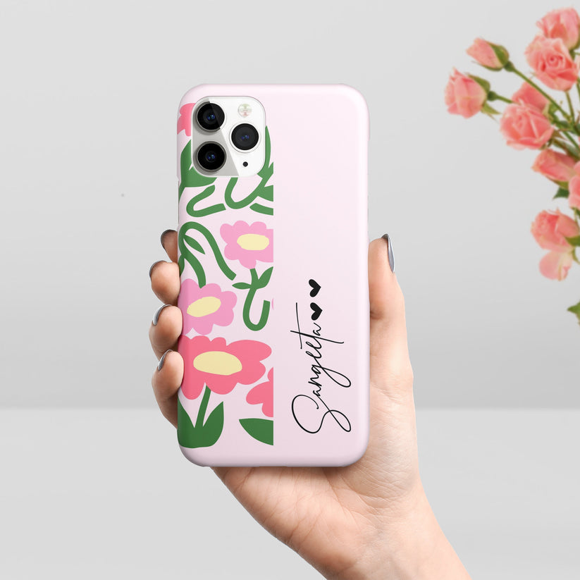 Cute Pastel Florals Phone Case Cover Color For OnePlus