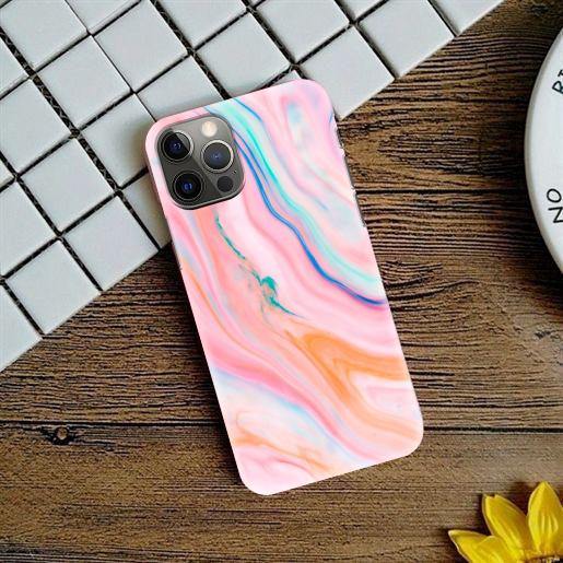 Fluid marble textured Phone Case Cover