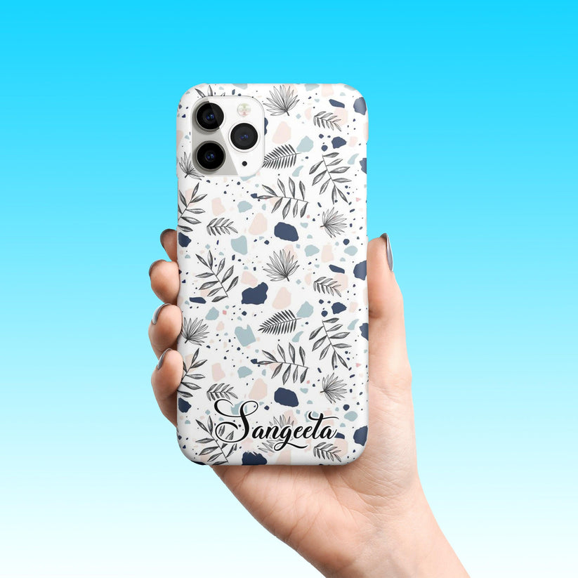 Graceful Floral Slim Phone Case Cover