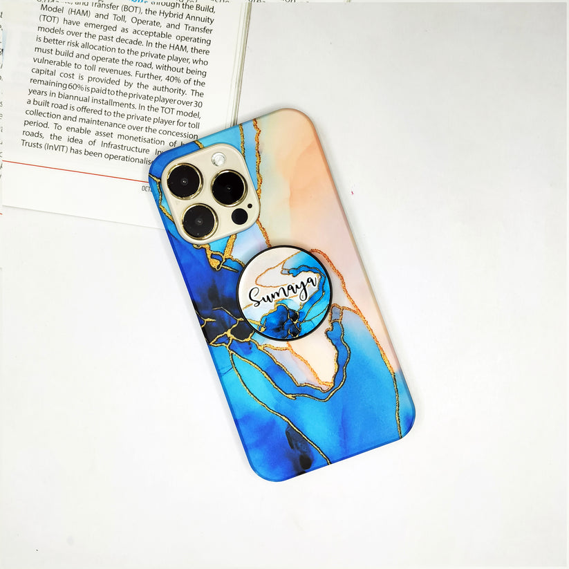 Gradient Marble Phone Case Cover For Oppo ShopOnCliQ