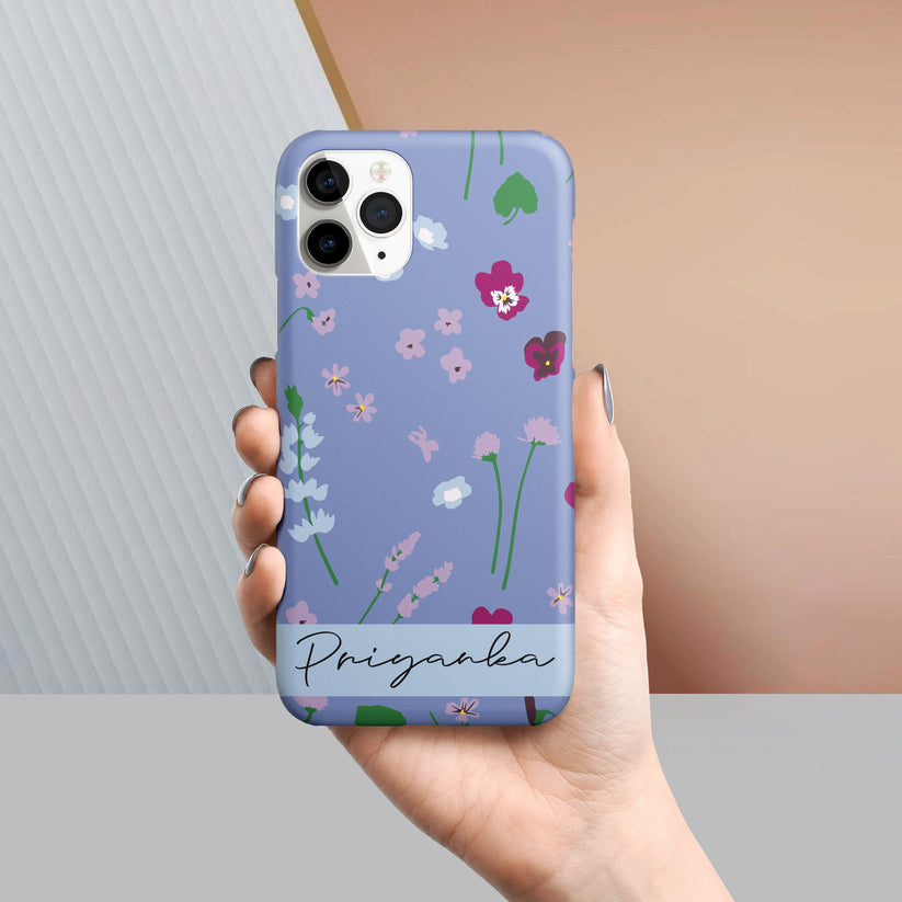 Lily of the valley Slim Phone Cover Color Blue For Poco
