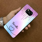 MultiColor Glitter Glass Case For Poco - ShopOnCliQ