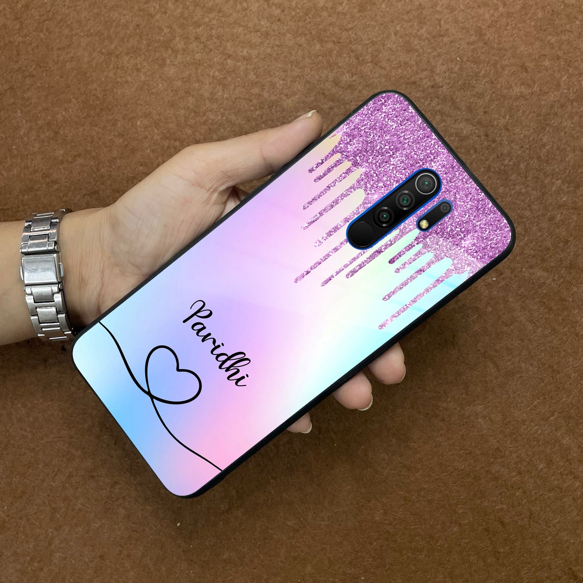 MultiColor Glitter Glass Case For Redmi/Xiaomi ShopOnCliQ