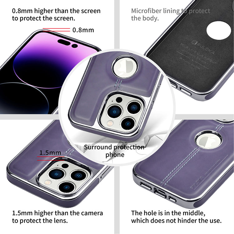 PULOKA Business Leather Cell Phone Cover Cases for iPhone ShopOnCliQ