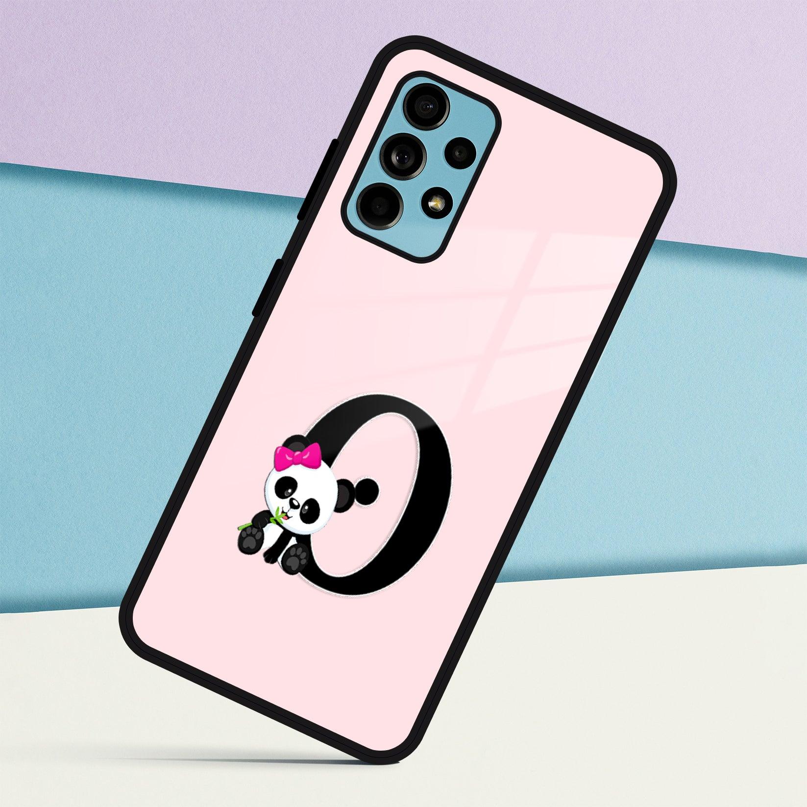 Panda Alphabet Glass Phone Case ShopOnCliQ