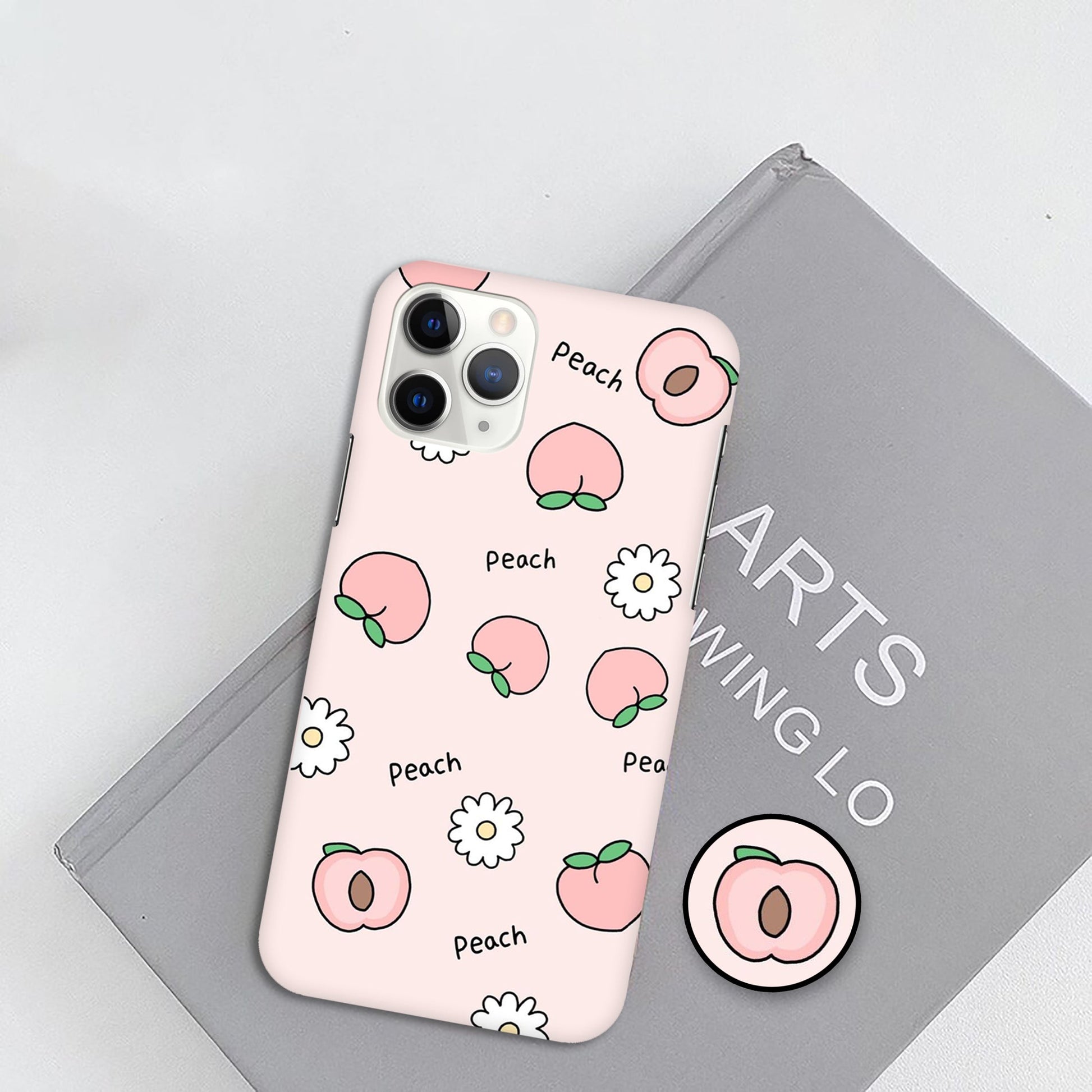 Peach Fruits Color Slim Phone Case Cover ShopOnCliQ