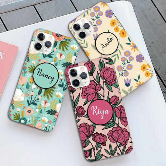 Personalized Floral Slim Mobile Case Cover ShopOnCliQ