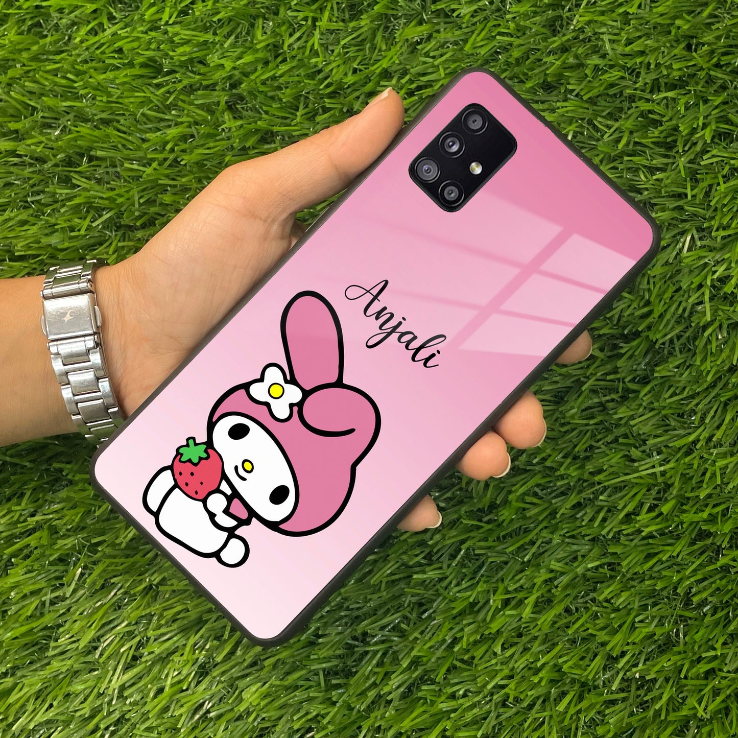 Pink Bunny Glass Case Cover For Samsung ShopOnCliQ