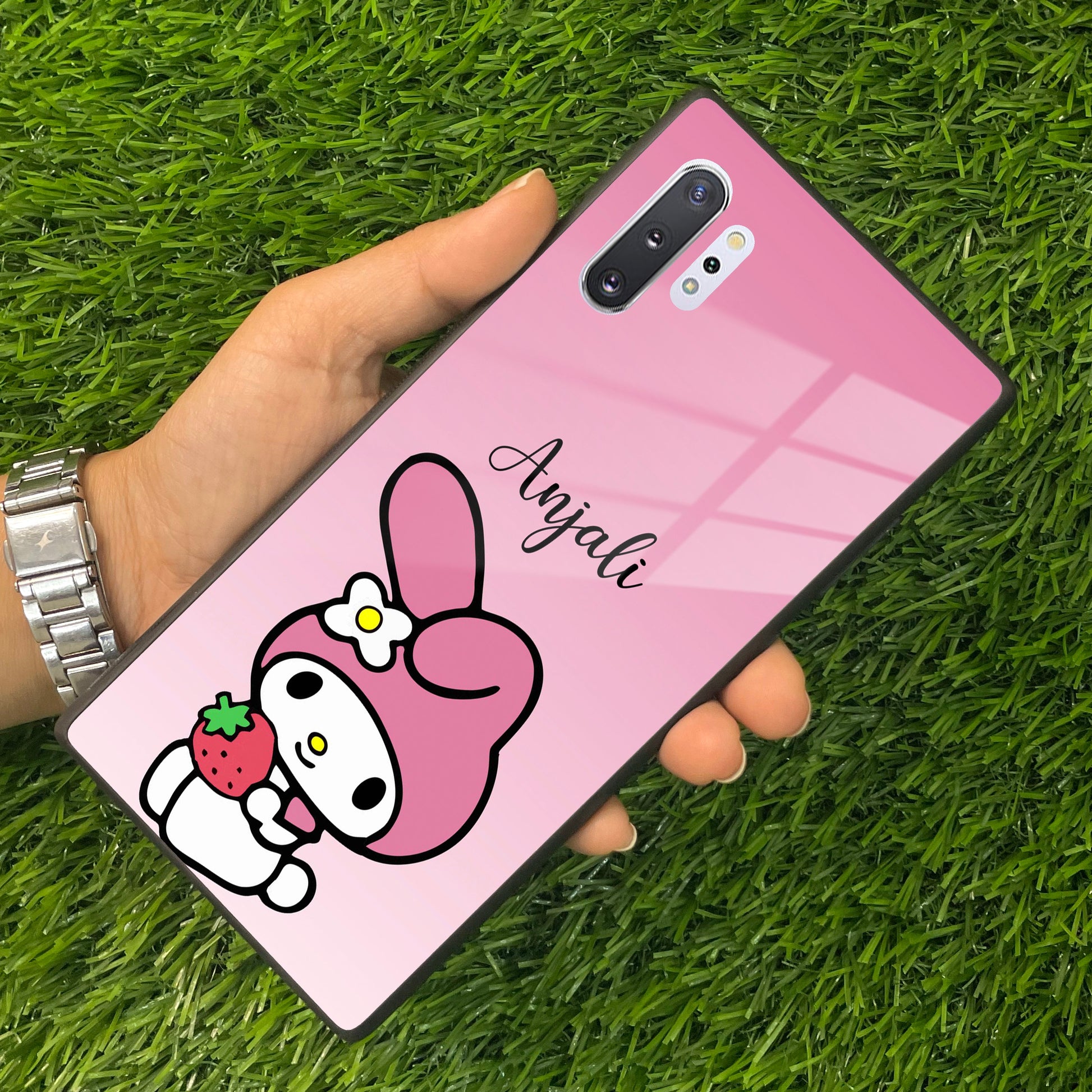 Pink Bunny Glass Case Cover For Samsung ShopOnCliQ