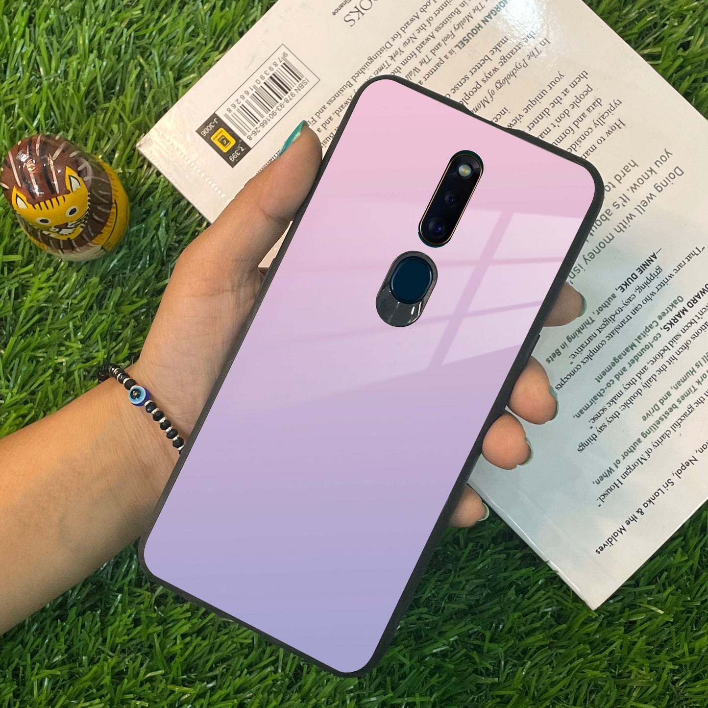 Pink Gradient Glass Case Cover For Oppo ShopOnCliQ