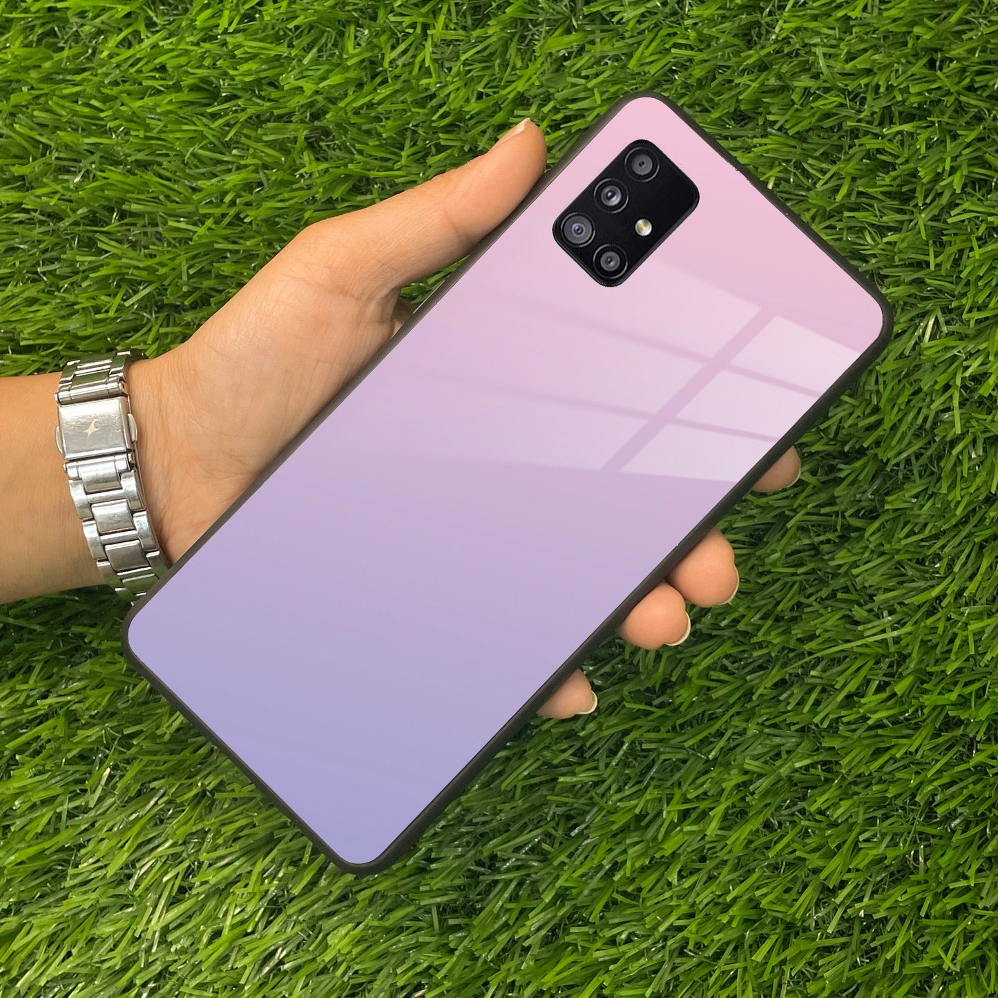 Pink Gradient Glass Case Cover For Samsung ShopOnCliQ