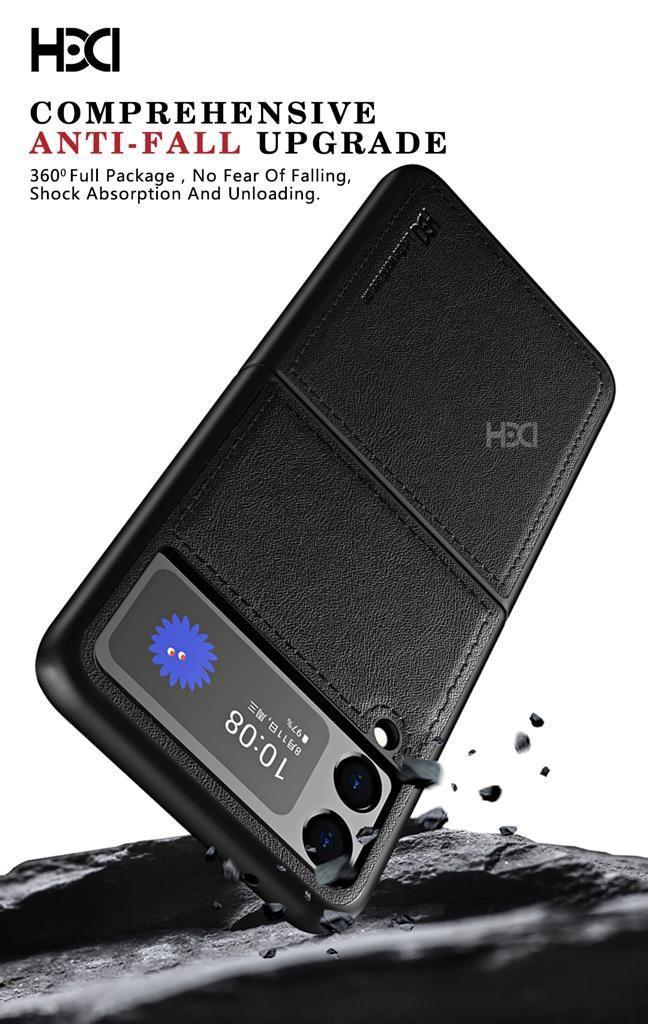 Premium Leather Case for Samsung Galaxy Z Flip - Ultimate Style and Protection - ShopOnCliQ