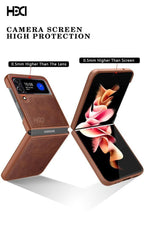Premium Leather Case for Samsung Galaxy Z Flip - Ultimate Style and Protection - ShopOnCliQ