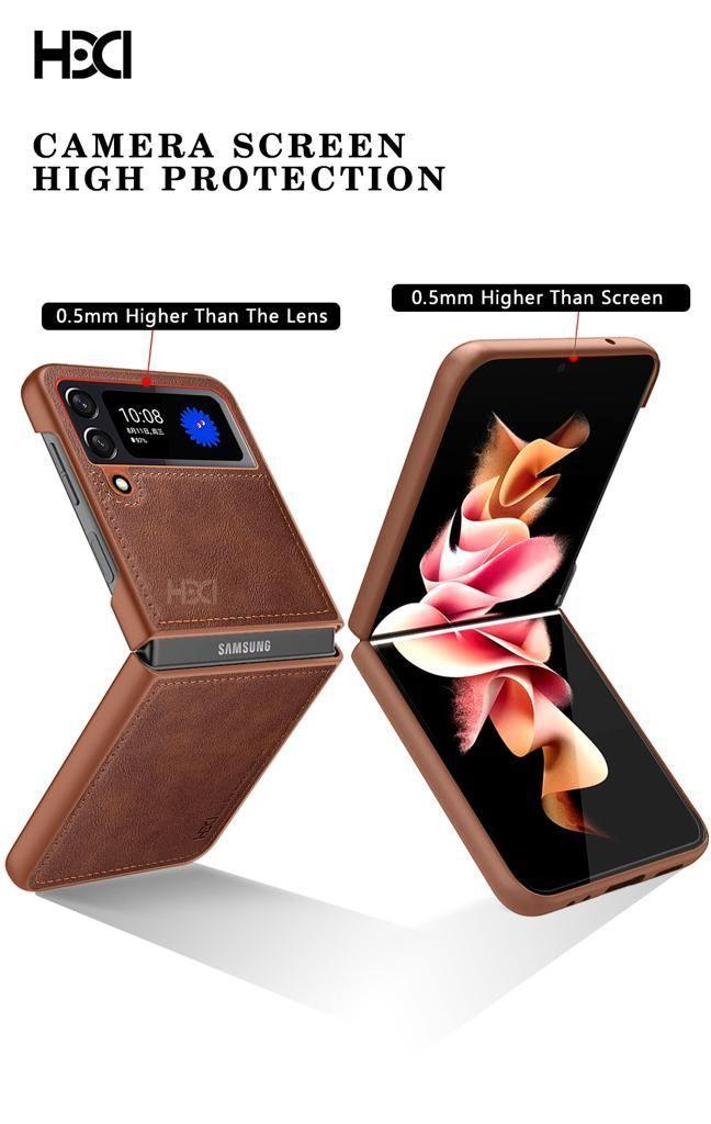 Premium Leather Case for Samsung Galaxy Z Flip - Ultimate Style and Protection - ShopOnCliQ