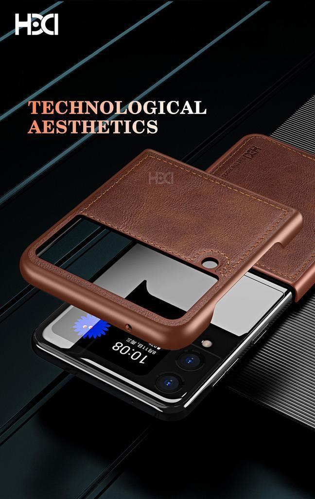 Premium Leather Case for Samsung Galaxy Z Flip - Ultimate Style and Protection - ShopOnCliQ