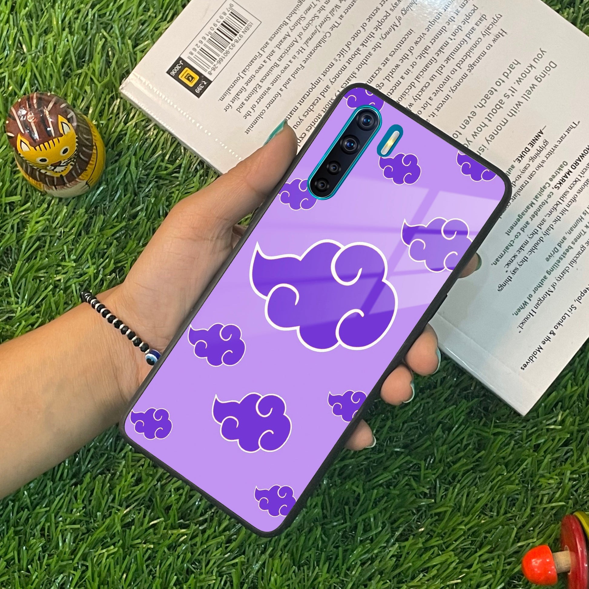 Purple Cloud Mobile Glass Phone Case Cover For Oppo ShopOnCliQ