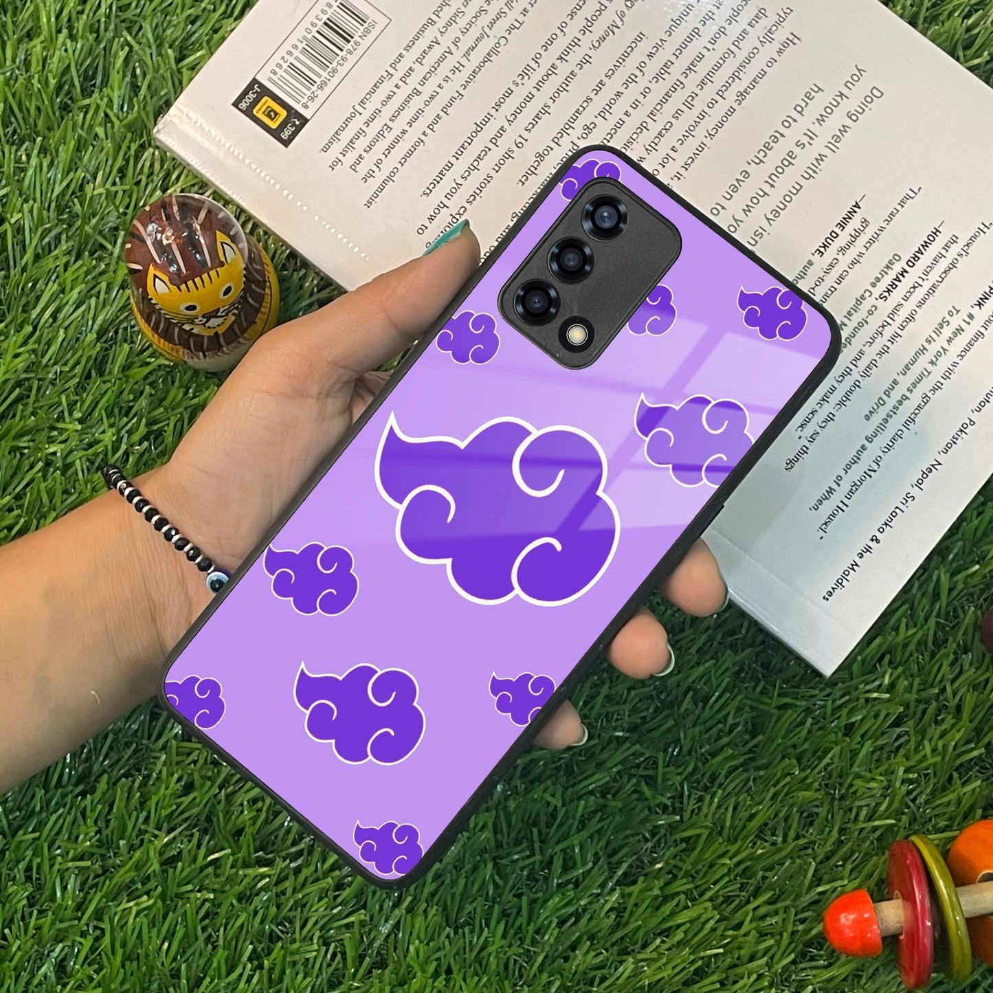 Purple Cloud Mobile Glass Phone Case Cover For Oppo ShopOnCliQ