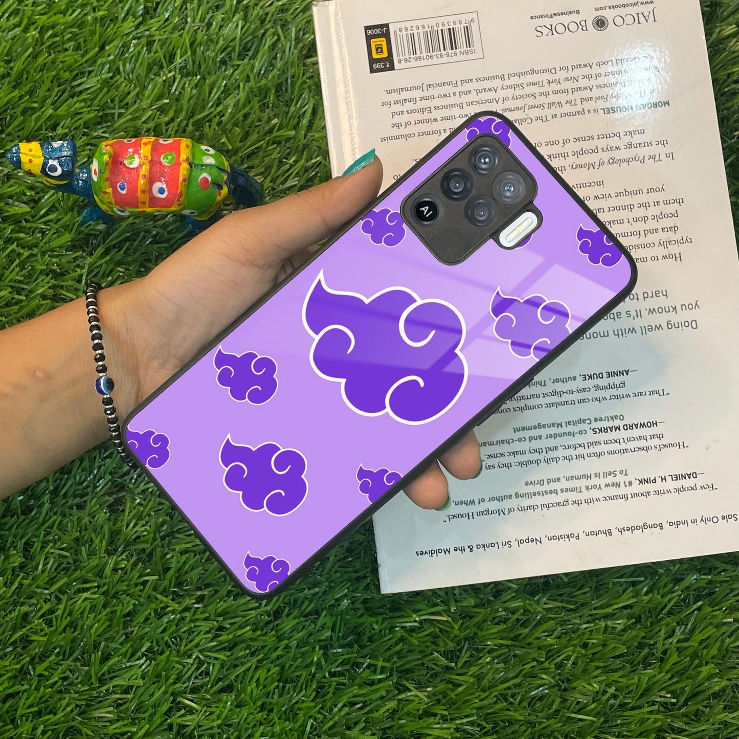 Purple Cloud Mobile Glass Phone Case Cover For Oppo ShopOnCliQ