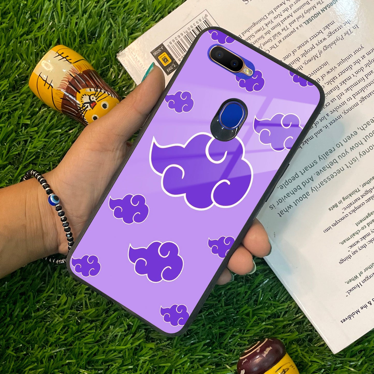 Purple Cloud Mobile Glass Phone Case Cover For Oppo ShopOnCliQ